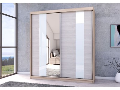 Гардероб с плъзгащи врати Multi 32 (корпус дъб сонома)